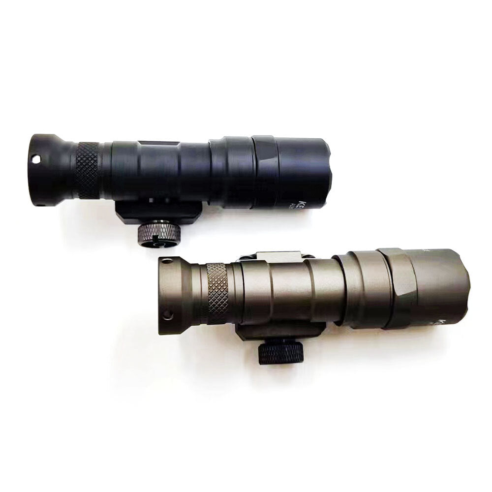 Tactical LED with Pressure Switch & Tail Cap - Black