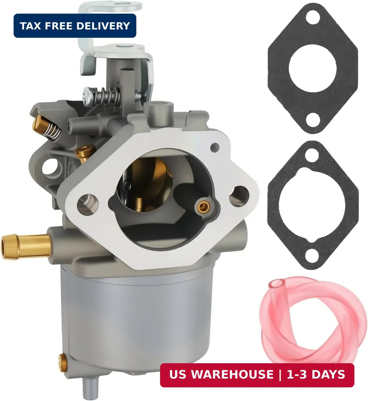Kawasaki Club Car DS FE350 Carburetor with Fuel Pump & Oil Filters 1992-1997