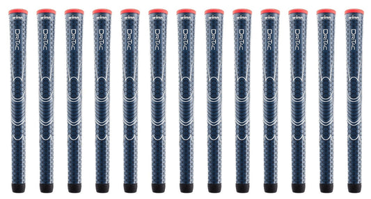 Golf Grip Set of 13 Navy Standard Dri-Tac Non-Slip Golf Club Grips