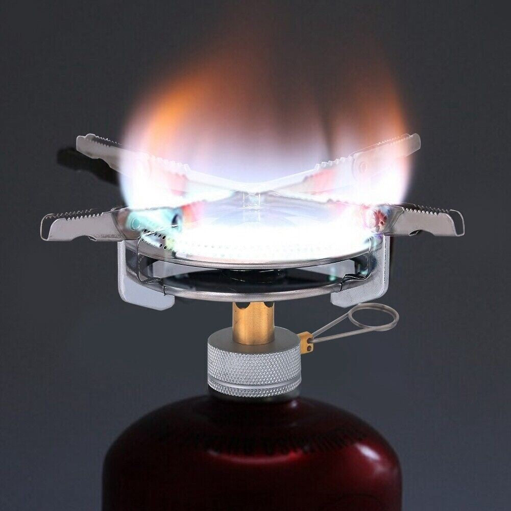 Portable Camping Gas Stove for Outdoor Hiking Picnic Cooking Kit