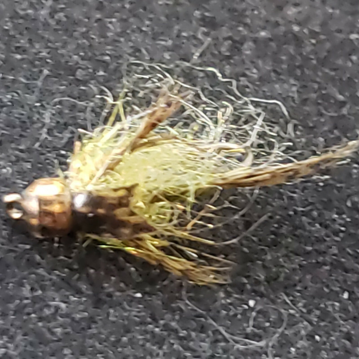 Fly Fishing Beads Bead Head Nymph Olive Size 12 - 1/2 Dozen