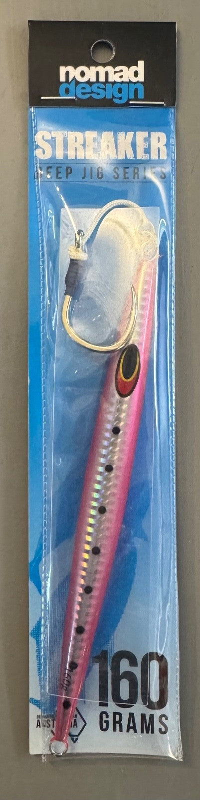 High-Pitch Fast-Sinking Fishing Jig for Pelagic Species - Multiple Colors