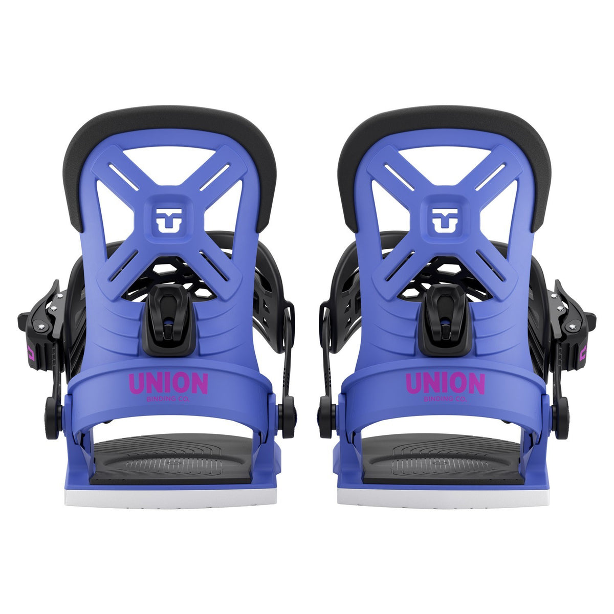 Youth Snowboard Bindings Purple Medium for Kids - Shred All Mountain