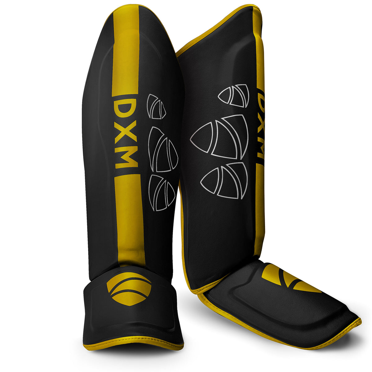 MMA Shin Guards Instep Protectors Kickboxing Muay Thai Padding Gear - S to XL