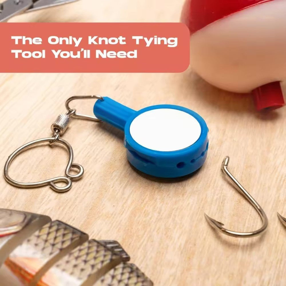Fishing Knot Tying Tool 2 Pack - Hook Cover & Line Cutter for Saltwater & Freshwater