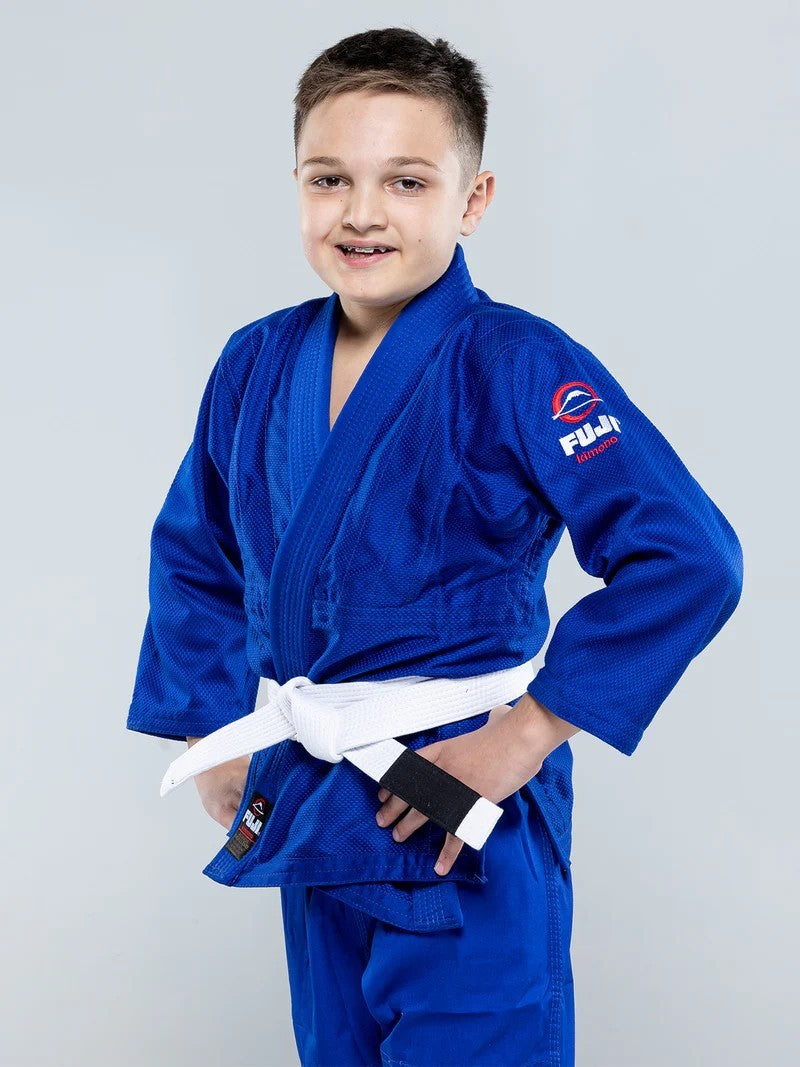 Kids Brazilian Jiu Jitsu Gi - Youth All-Around BJJ Uniform with Patches