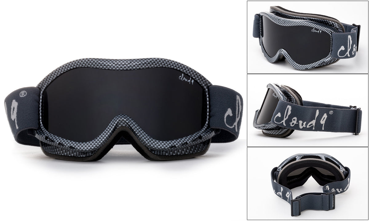 Kids Snow Ski Goggles Dual Lens Youth Ski Goggle with Pouch - Multiple Colors