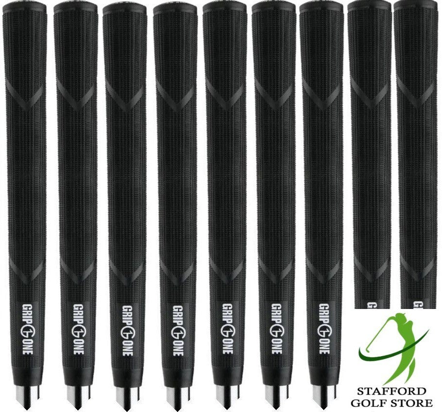 Oversize Golf Grip for Arthritis - Black, Set of 9, 3/64 Inch Core