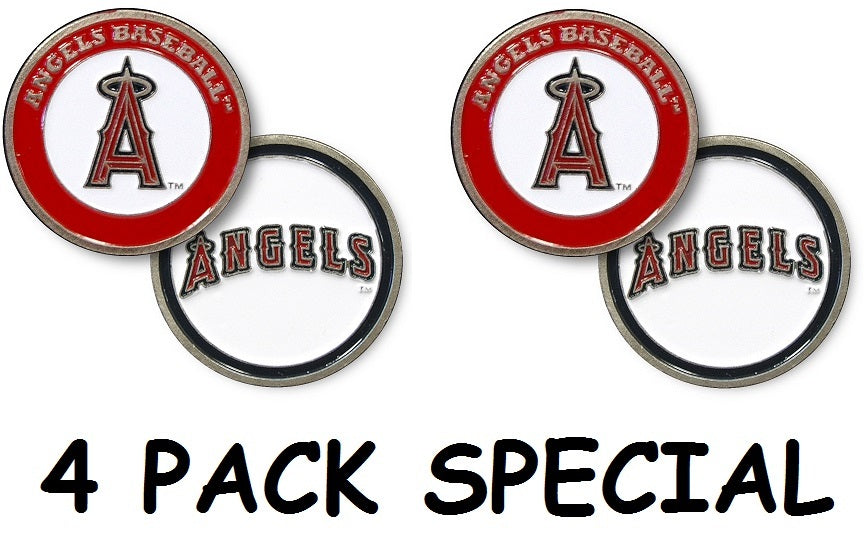 Auburn Tigers Golf Ball Markers 4-Pack - Officially Licensed Team Logo