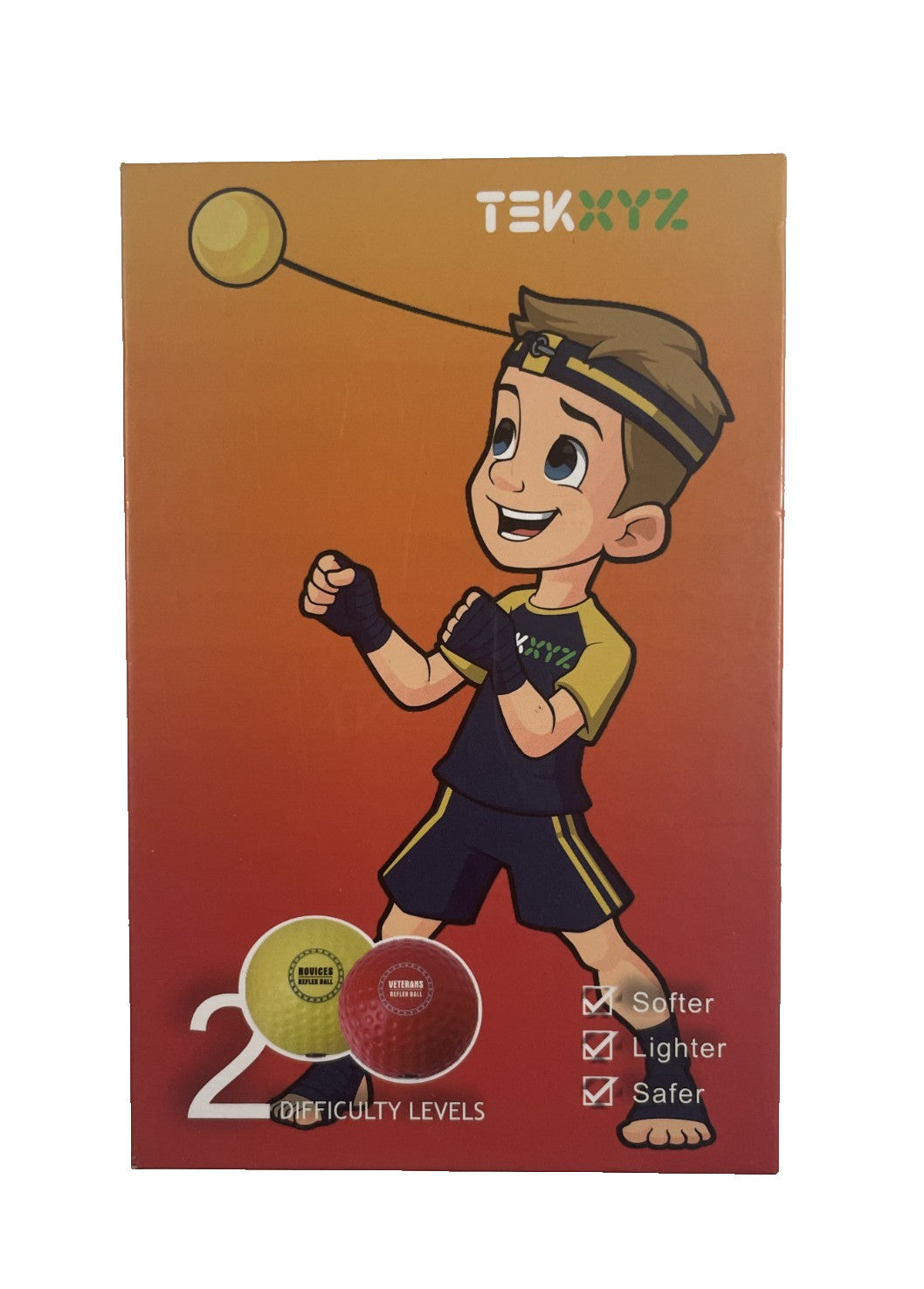 Reaction & Agility Training Ball - Speed Ball with 2 Levels for Sports Fitness