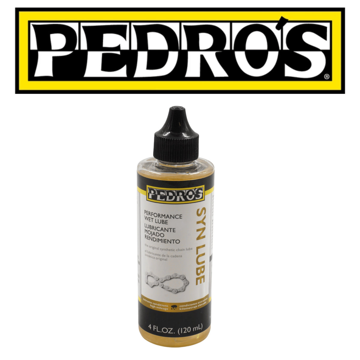Synthetic Wet Bike Chain Lube - Performance Lubricant for Mountain & Muddy Trails