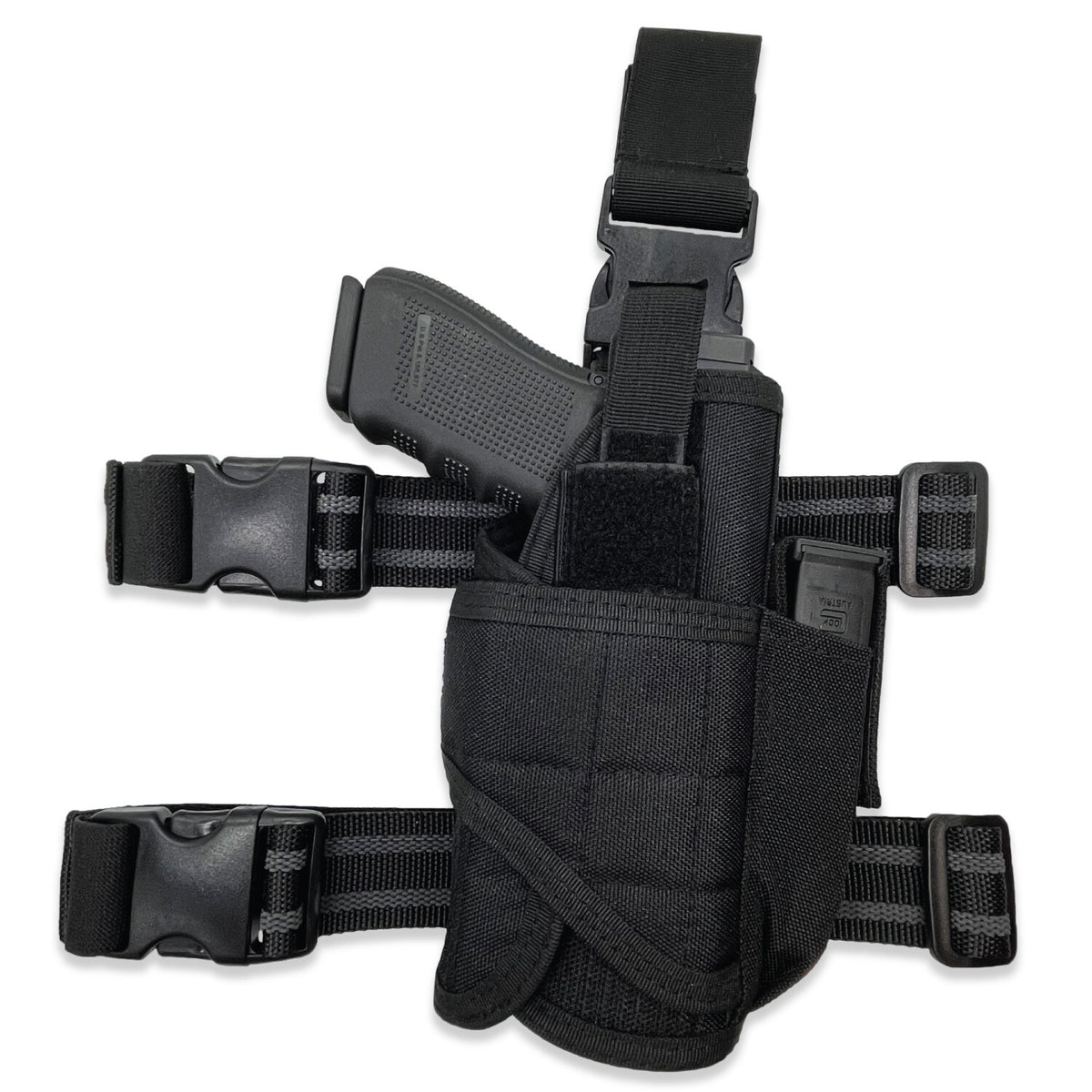 Universal Drop Leg Holster with Adjustable Thigh Gun Holder for Any Pistol