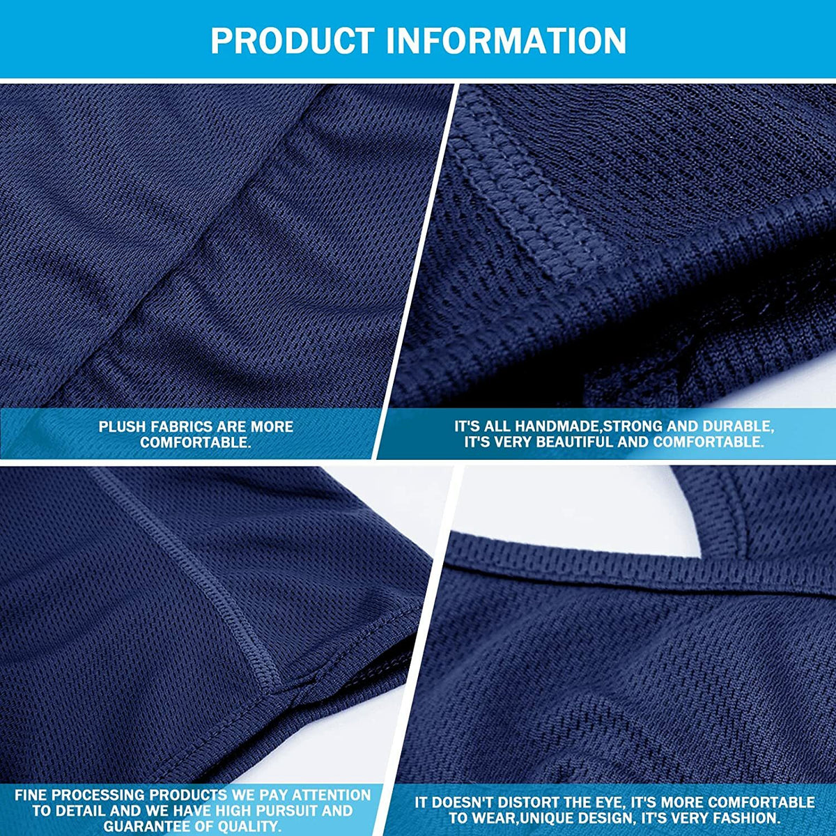 Breathable Full Face Mask for Motorcycle Riding Sun UV Protection