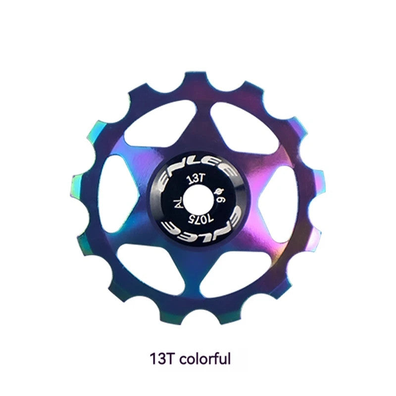 Aluminum Alloy Bike Derailleur Pulley 11T 13T with Ceramic Bearing for MTB