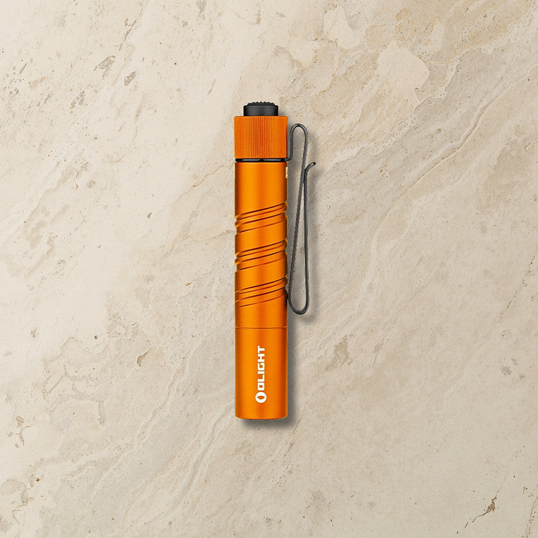 LED EDC Flashlight 200 Lumens with Deep Carry Clip - AAA & Rechargeable Compatible