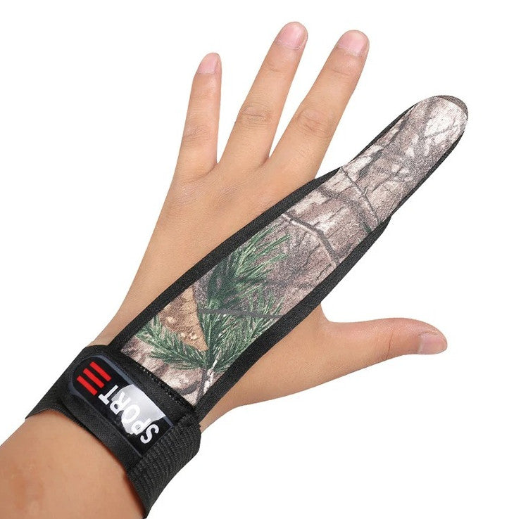 One-Finger Fishing Glove with Anti-Slip & Cut-Resistant Protection - Adjustable Outdoor Gear
