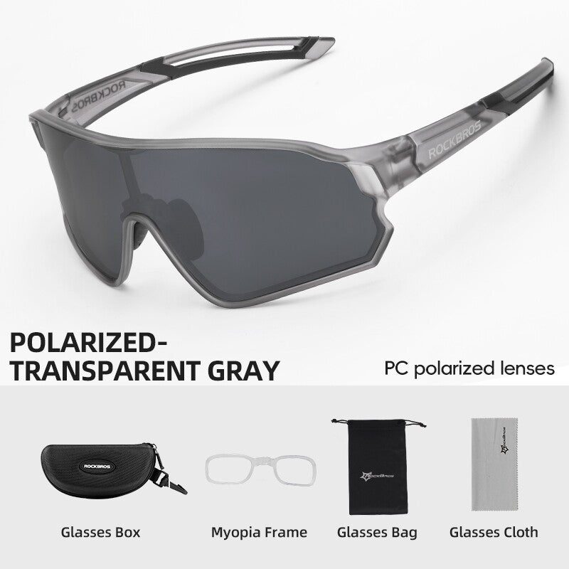 Polarized & Photochromic Cycling Sunglasses UV400 Protection Sport Glasses
