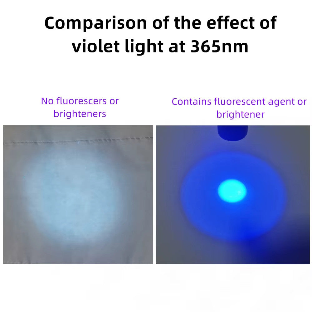 365nm Longwave UV Light Blacklight for Minerals and Rock Hunting