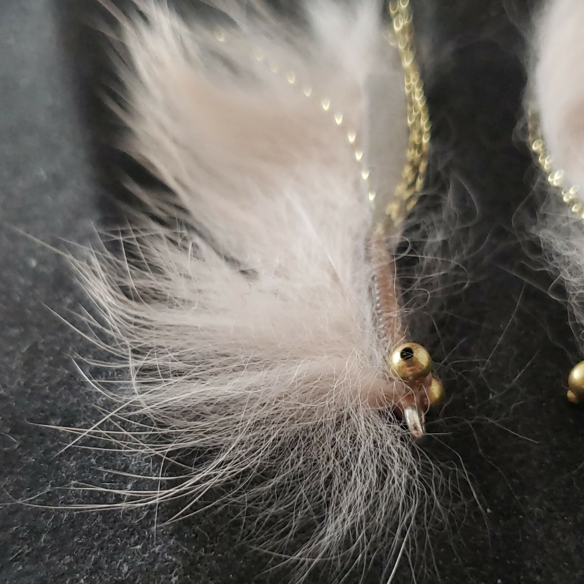 Saltwater Fly Fishing Flies Bonefish Gotcha Bunny Tan Size 2 - Frontier Fly Co