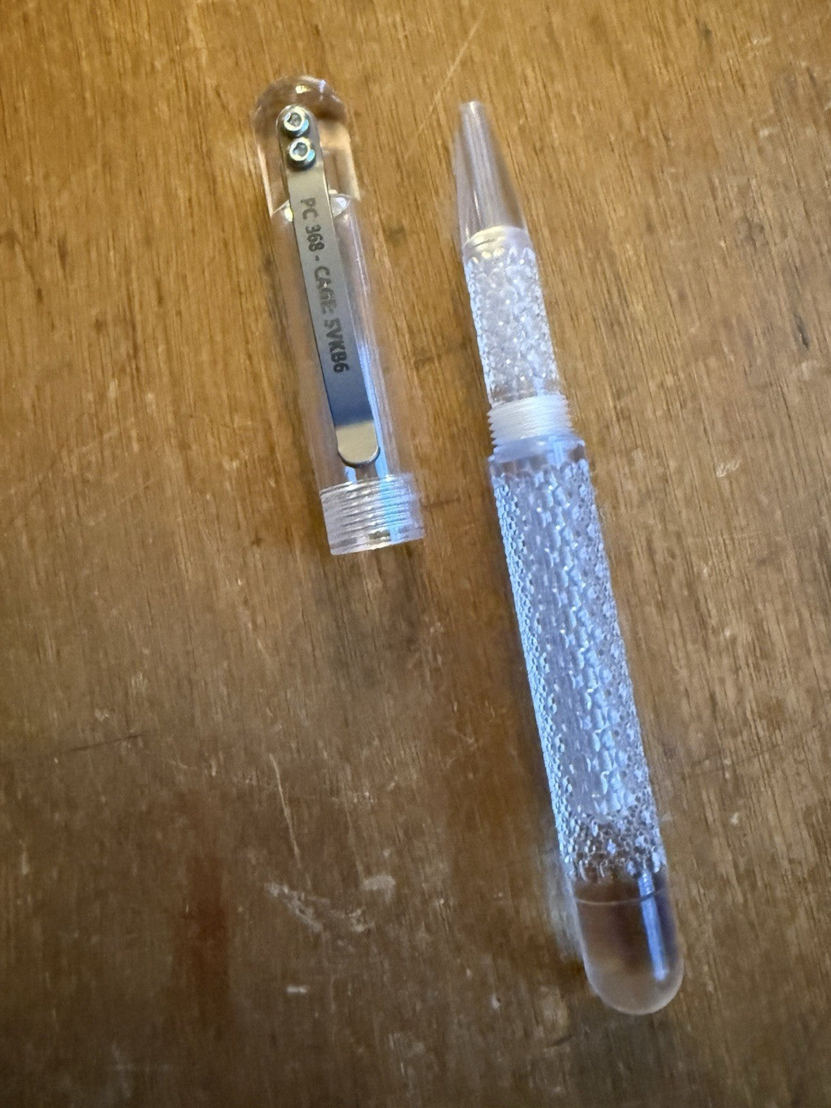 Glow-in-the-Dark Pen & Multi-Bit Screwdriver Set with Glow Patches