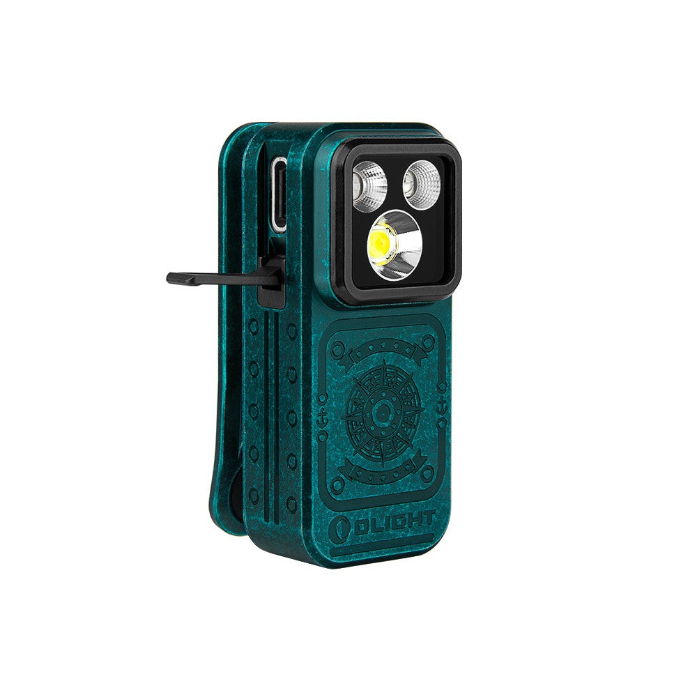 Olight Oclip Pro S Sunken Artifact Clip Flashlight & Headlamp Strap