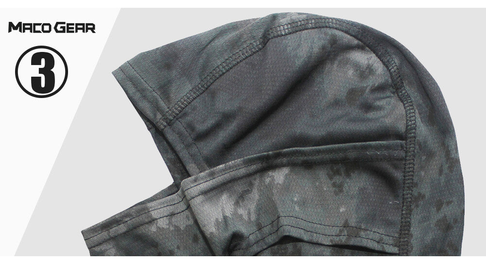 Tactical UV Protection Face Mask Balaclava for Outdoor Activities