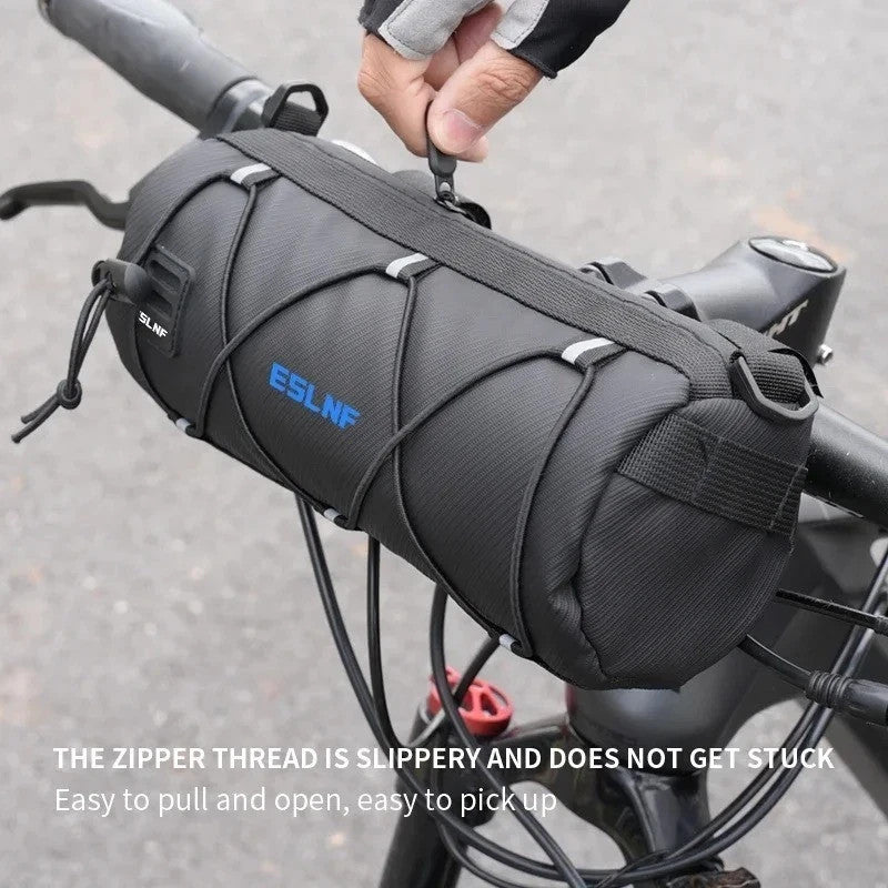 Waterproof Handlebar Bag Bike Front Tube Storage Multifunctional