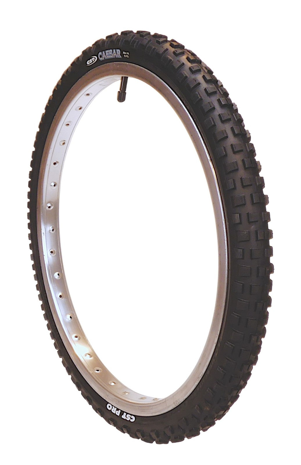 20-Inch BMX Bicycle Tire - Classic Cheng Shin C1244 Knobby Dirt Tread