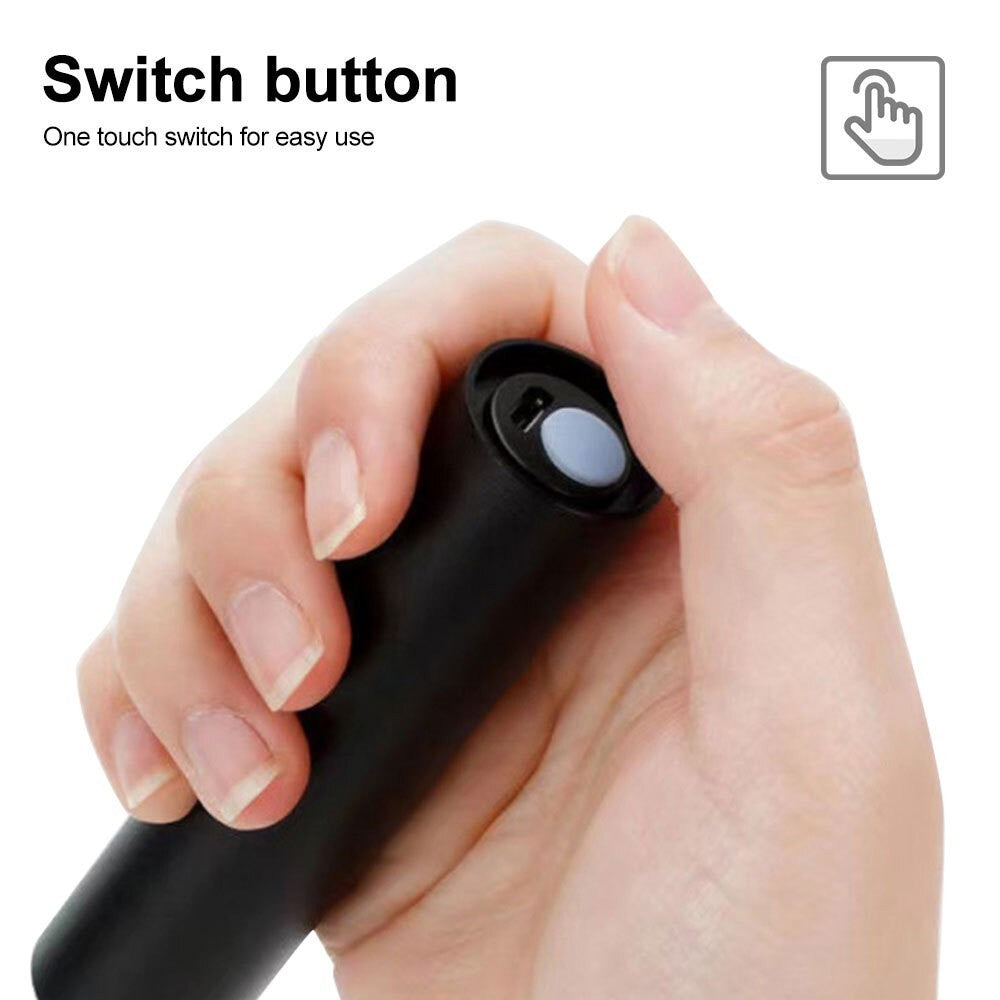 UV Blacklight LED Flashlight 365nm UV Torch USB Rechargeable