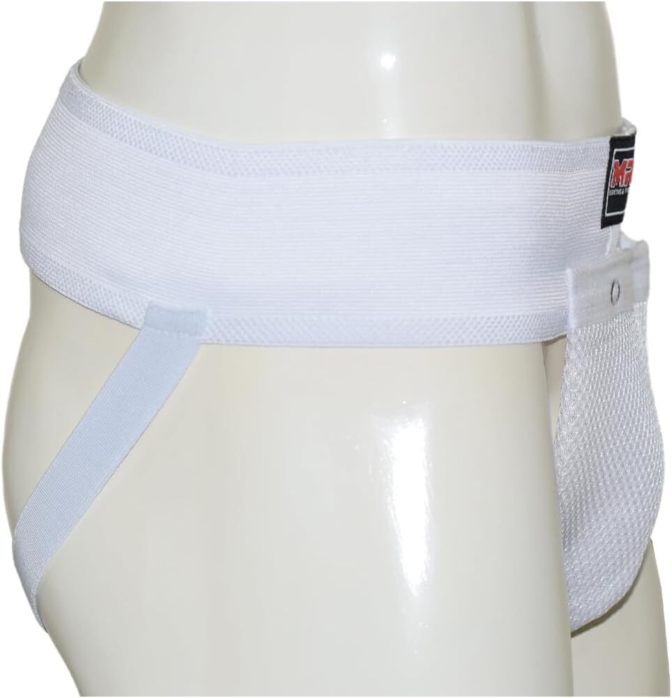 Men's Boxing MMA Groin Guard with Plastic Cup and Elastic Strap - Unisex Adult Protective Gear