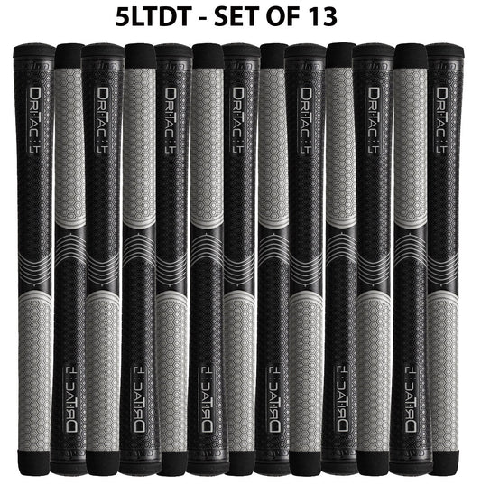 Golf Grip Set of 13 Less Tapered Winn Dri-Tac LT Standard Grips for Better Control