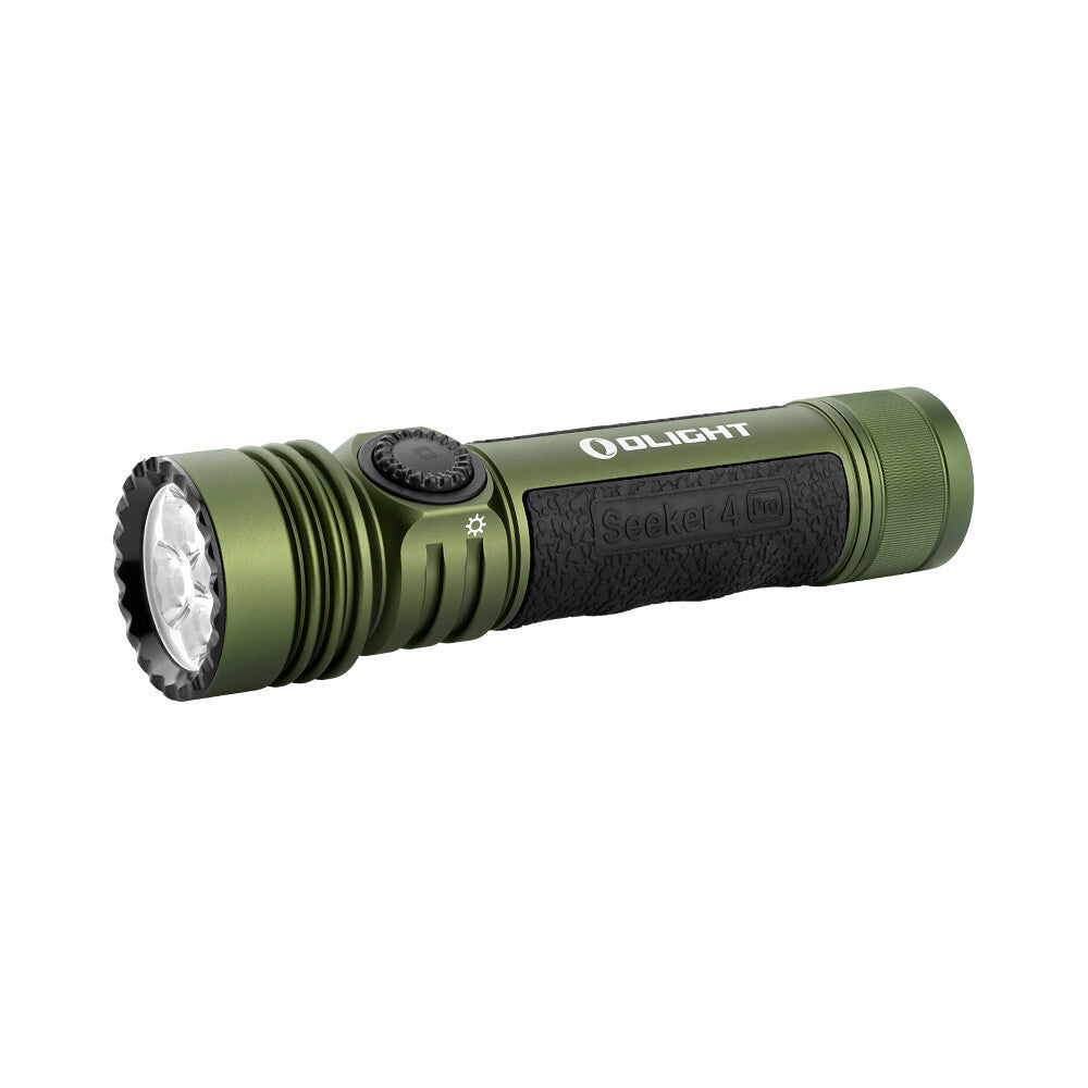 High Power LED Flashlight 4600 Lumens with OD Green Finish and Holster