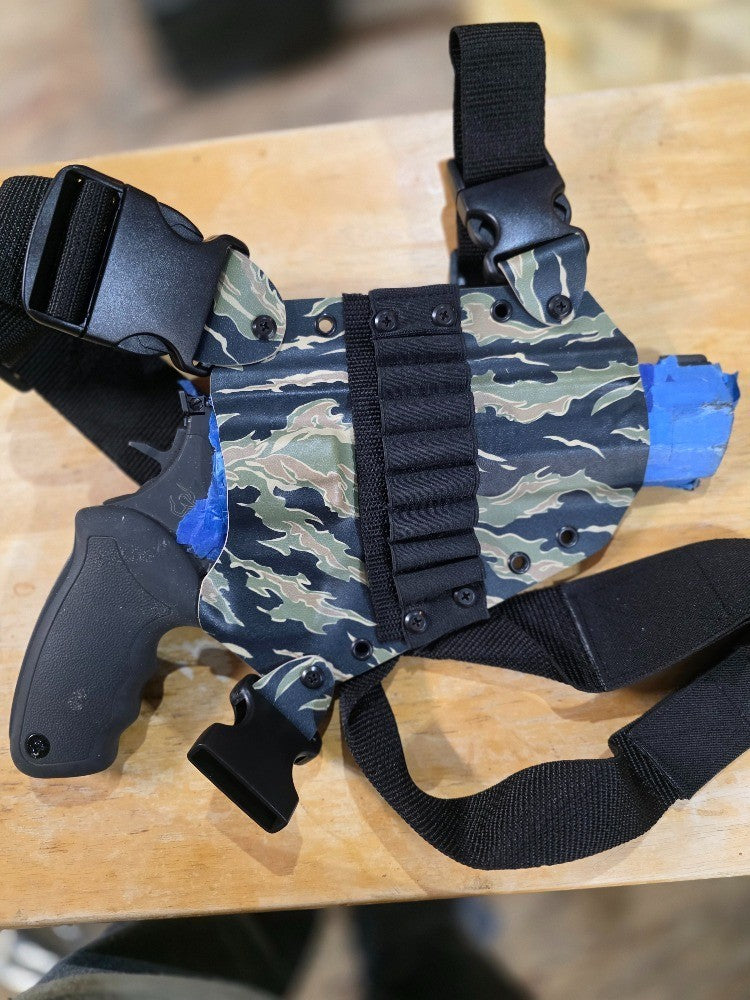 Poly Public Defender Chest Holster Adjustable for Law Enforcement & Tactical Use