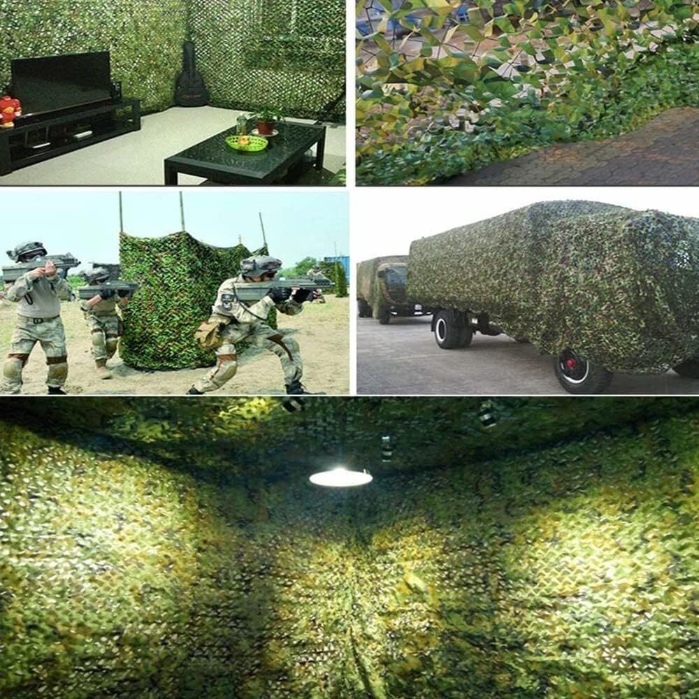 13x20Ft Camouflage Netting Military Camo Sunshade Mesh Hunting Car Cover