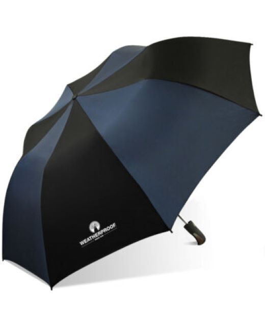 Weatherproof 56-Inch Auto Folding Golf Umbrella Windproof Large Coverage