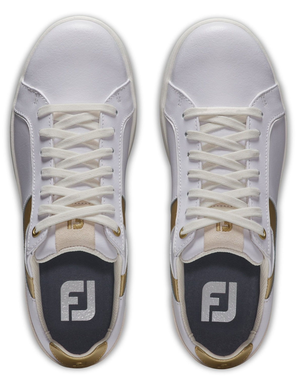 Women's Spikeless Golf Shoes - Waterproof Leather Sneaker for Golfing