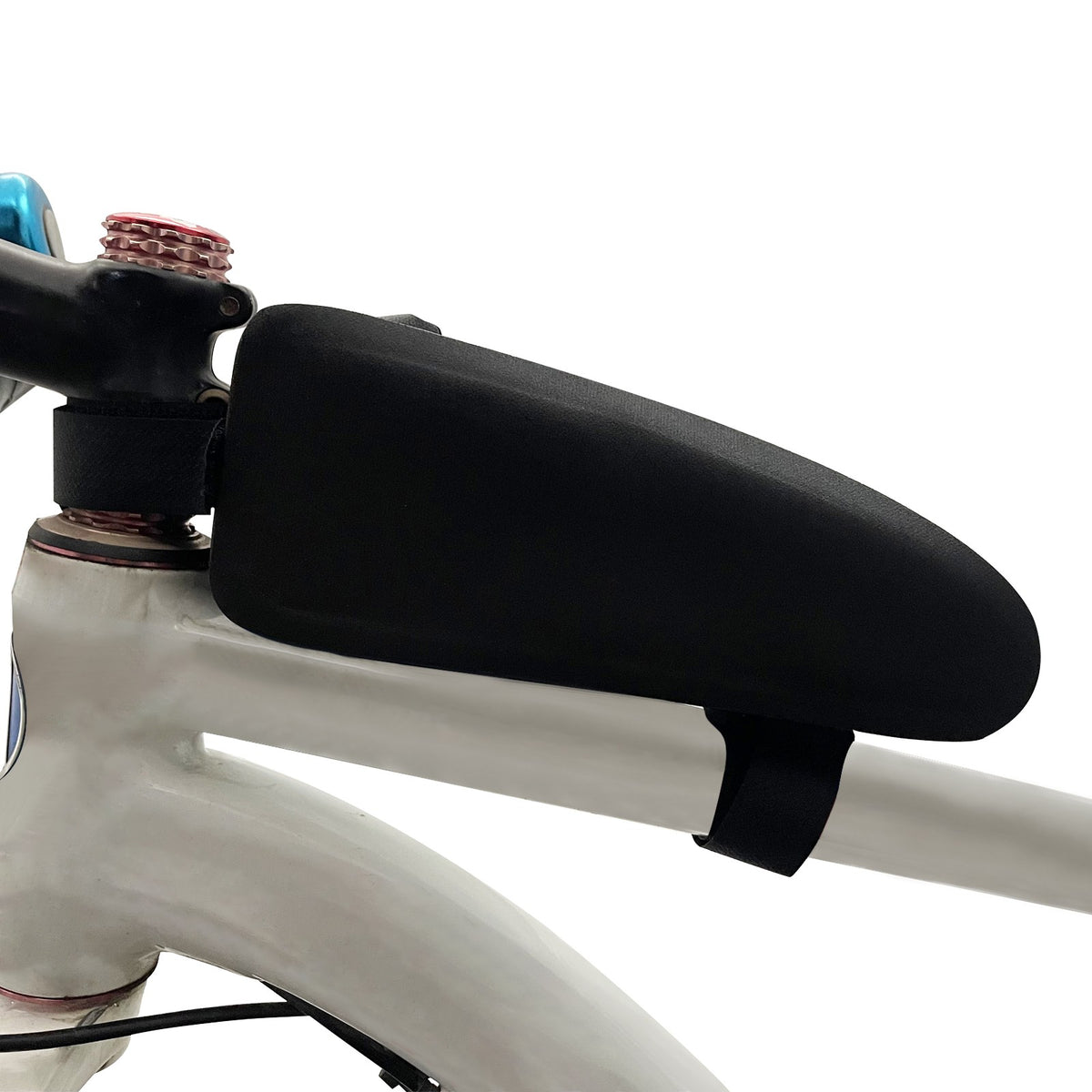 Waterproof Bicycle Top Tube Bag Pouch for Cycling Frame Storage Black
