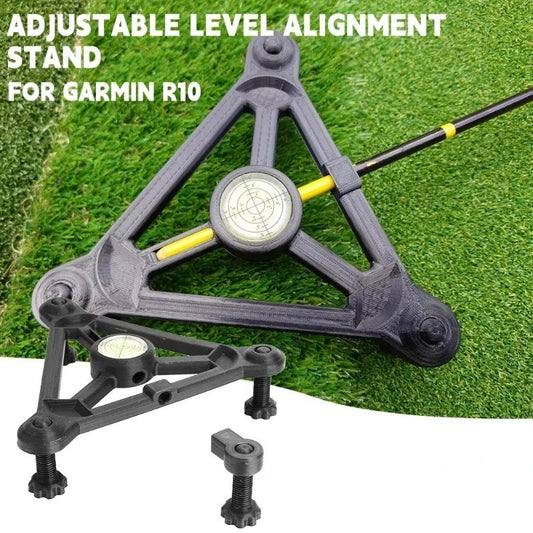 Adjustable Golf Launch Monitor Level Alignment Frame Stand - Garmin R10 Compatible