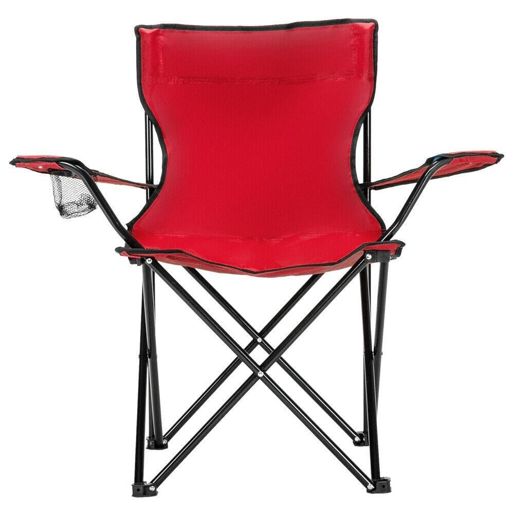 Heavy Duty Portable Folding Camping & Beach Chair with Cup Holder