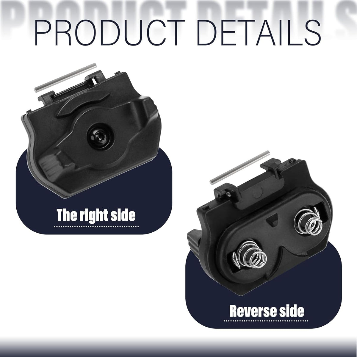 Tactical Flashlight Battery Door Replacement for Streamlight TLR1 TLR2