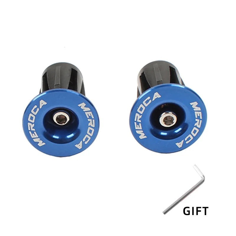 Aluminum Bicycle Handlebar End Plugs MTB Road Bike End Caps - 22-24mm Fit