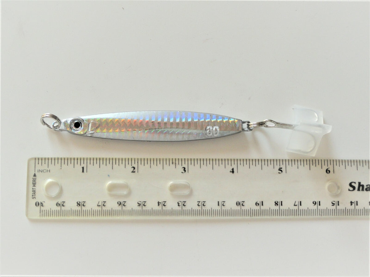 Saltwater Fishing Jigs 60g/2oz Metal Knife Sniper Vertical Lures - Multiple Pieces