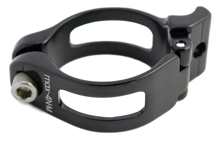Cycling Front Derailleur Adapter Clamp - 34.9mm Black Lightweight