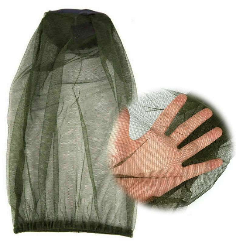 5 Pack Mosquito Insect Net Hats Face Cover Bug Mesh Shelter for Camping & Outdoor