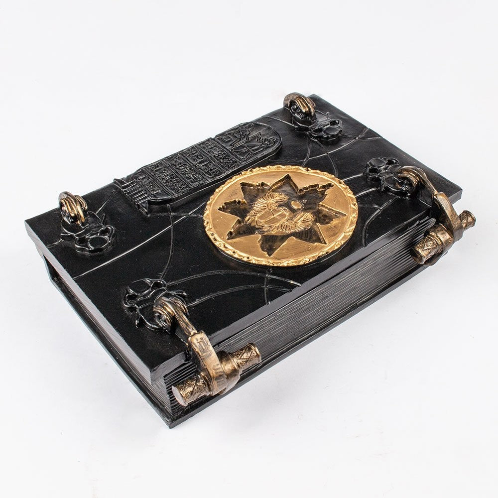 Decorative Resin Key of Hamunaptra Prop Box for The Mummy Horror Decor