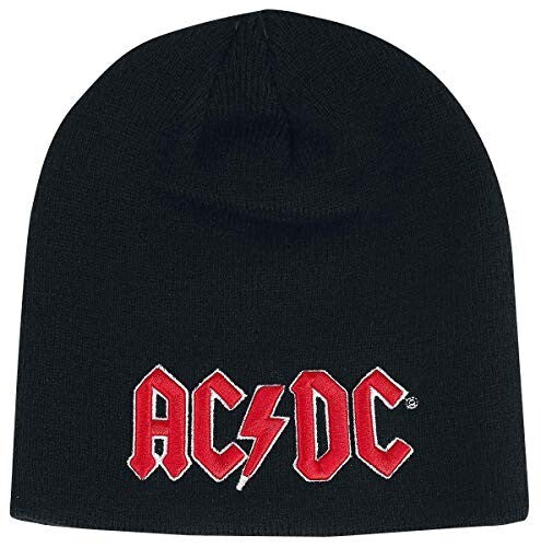 AC/DC Logo Beanie Hat - Officially Licensed Cotton Skull Cap