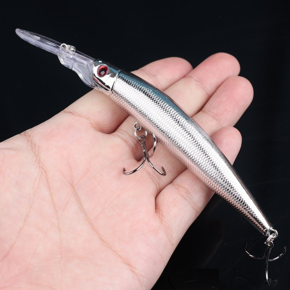 6pcs Minnow Fishing Lures Set - Artificial Bait for Freshwater & Saltwater