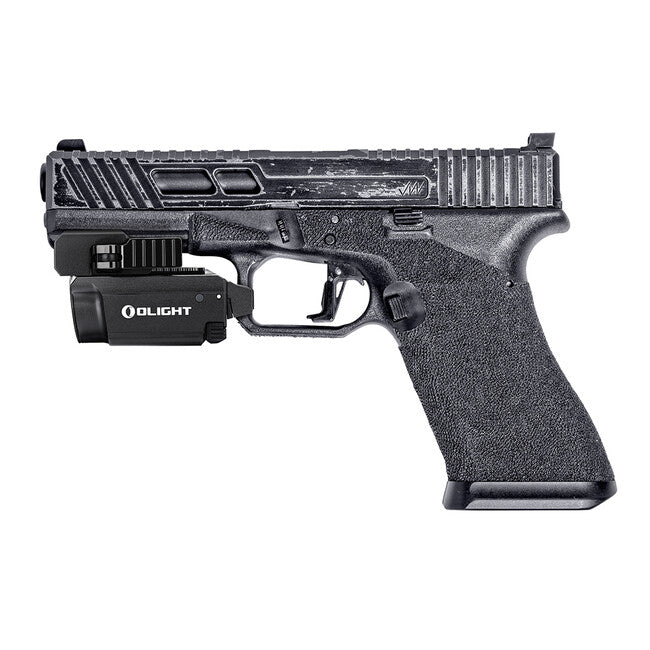 Rechargeable Pistol Light with Green Laser and White Light - 600 Lumens