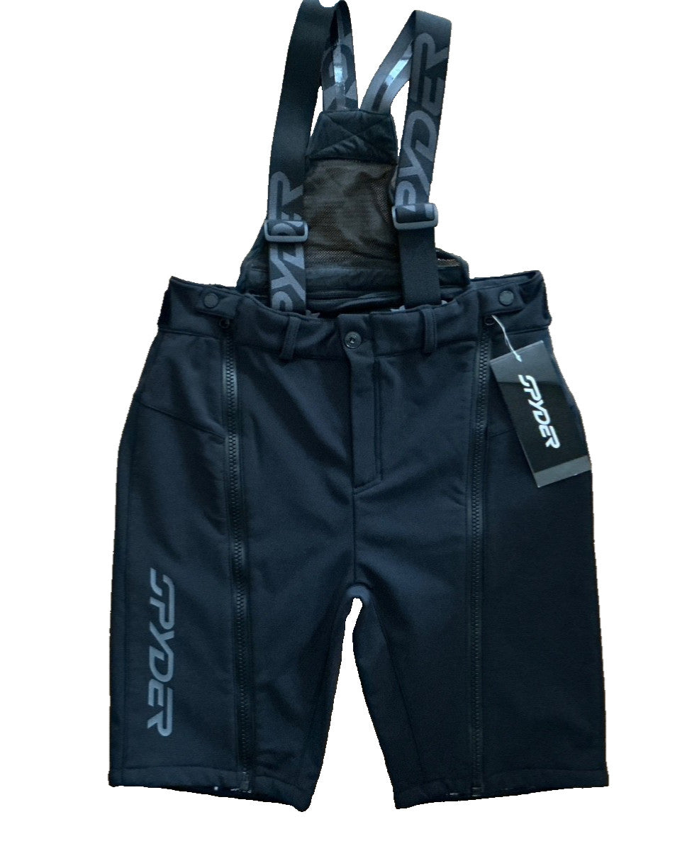Detachable Suspender Softshell Training Shorts for Boys XL Winter Sports