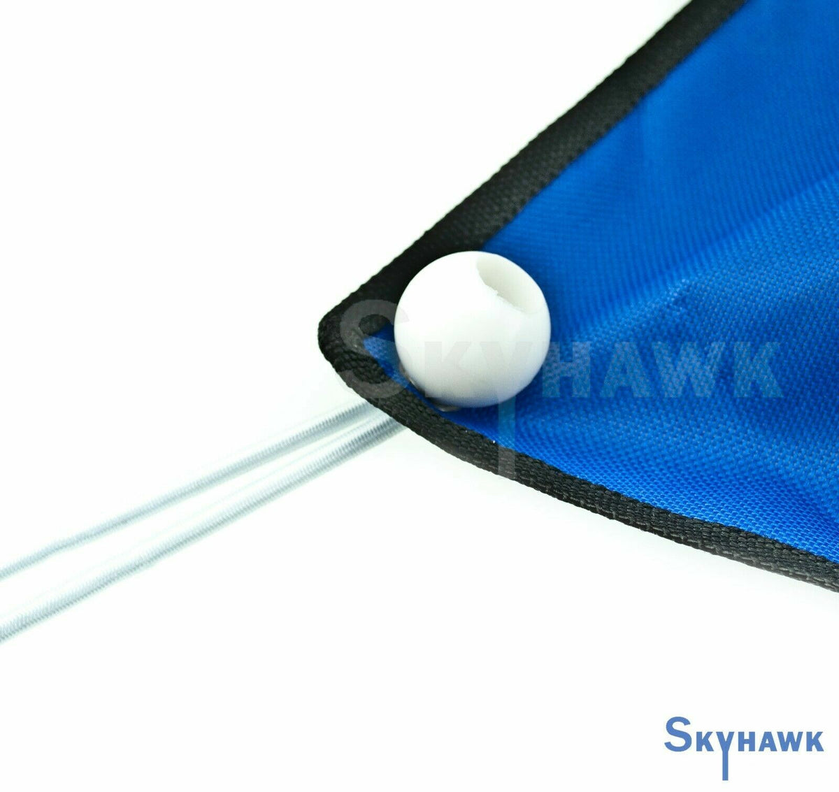 Heavy Duty 6-Inch White Bungee Bungie Cords for Tarp Canopy Tie Downs - 100 Pack